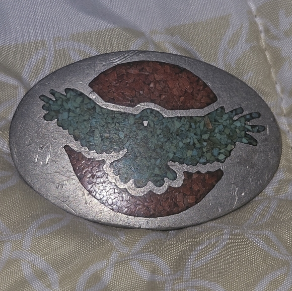Vintage Mexican Belt buckle - Picture 3 of 4